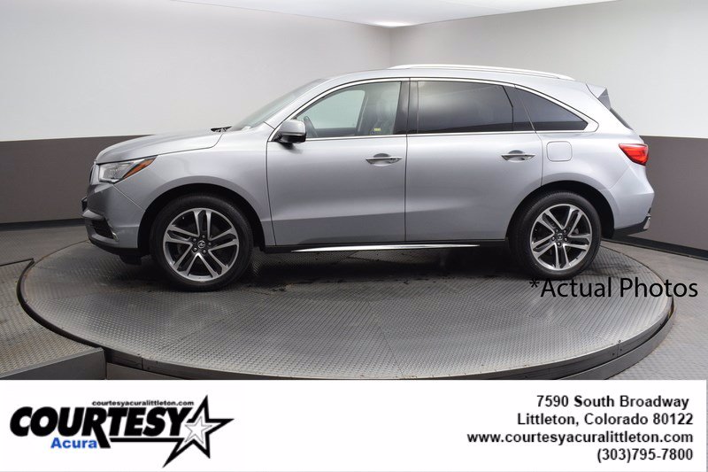 Certified Pre Owned 2017 Acura Mdx Sh Awd With Advance Package Sport Utility In Centennial Pb026839 Courtesy Acura